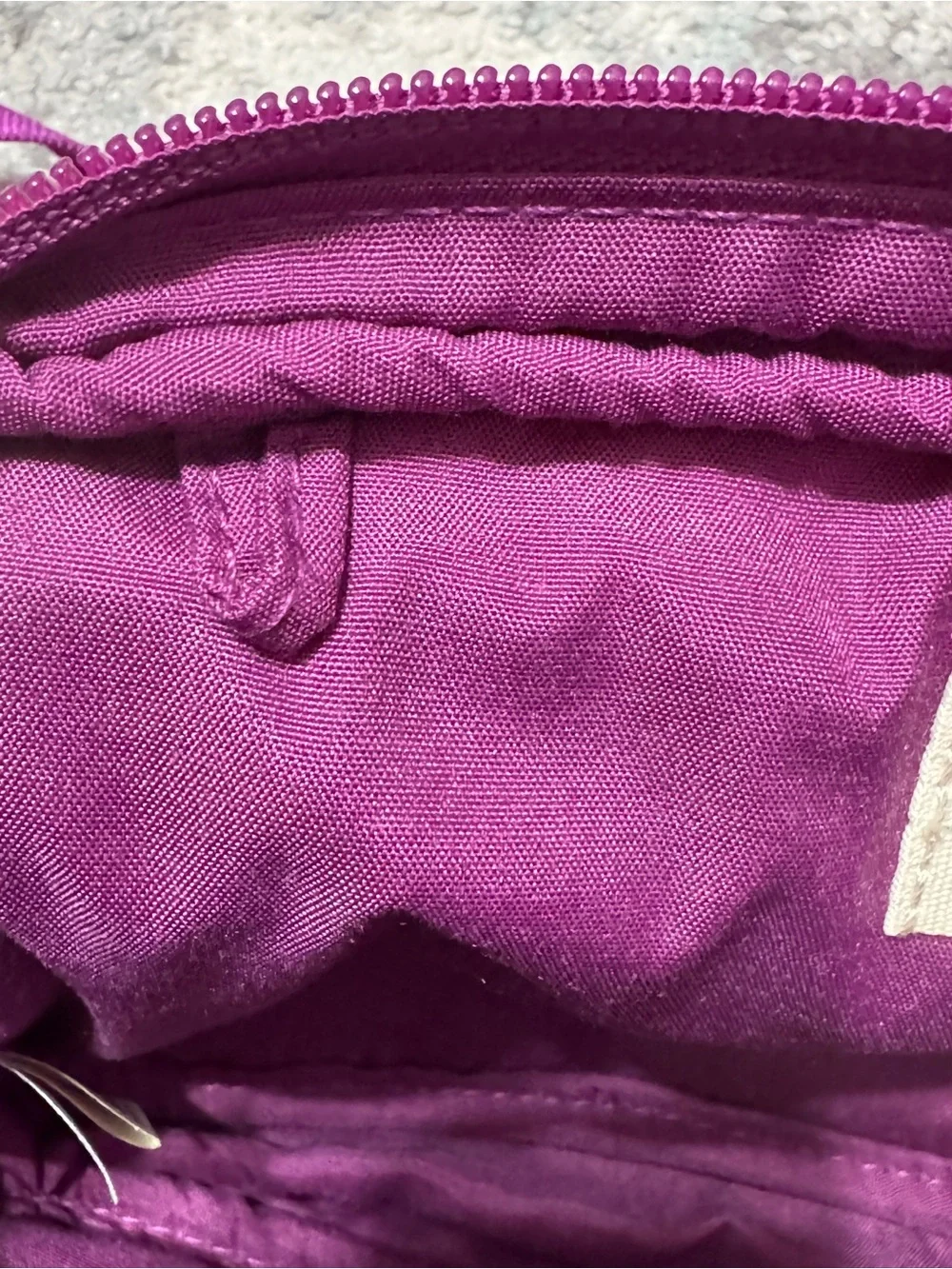 Vera Bradley Purple Floral Rapunzel Crossbody - Picture 6 of 6